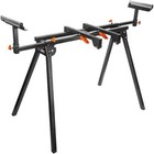 Universal Miter Saw Stand With Adjustable Support Arms  350-pound Capacity