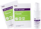 Wipe n Clear Lens Cleaning Kit By Flents  Spray With 50 Tissues   2 Packs Of 25