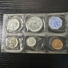 1960 Philadelphia Silver Mint Proof Set 5 Coins Original Envelope  Uncirculated