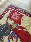 Vintage The Muppets Treasure Island Movie Henson Tapestry Throw Blanket Rare 