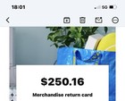 Ikea Merchandise Credit  250 16   Use Online Or In-store 