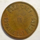 City Of Titusville Parking Authority  pennsylvania  Parking Token - Pa3910a