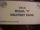 Ertl 1913 Ford Usps Postal Truck Bank 1 25 Th Scale Diecast New Unopened