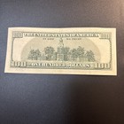  100 Bill  one Hundred Dollar Bill  - Series 1999  circulated 