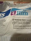 Open Bag Of 12 Huggies Step 4 Large Ultratrim For Boys Vintage Plastic Diapers