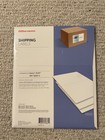 Office Depot Inkjet laser Shipping Labels  5 1 2  X 8 1 2   White  50-pack