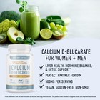 Calcium D-glucarate 500mg Cdg For Liver Detox   Cleanse  Hormone Balance  90ct