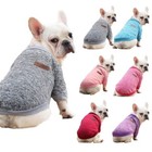 Pet Dog Cat Winter Warm Fleece Vest Clothes Puppy T Shirt Sweater Apparel Coat