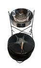 Gillpans 23  Steel Pan Drum Tenor Lead Chrome With Mallets   Soft Case Trinidad