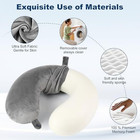 Gdeoup Travel Pillow 100  Pure Comfortable U Shape Memory Foam Pillows Neck And