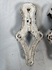 1903 Allith Prouty Co  No 2 Reliable Hanger Cast Iron Barn Door Rollers  pair 