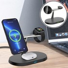 15w 3in1 Magnetic Wireless Charger Station Charging Stand For Iwatch 8 se Iphone