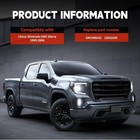 Tailgate Molding Cap Top Cover Compatible With 1999-2006 Chevrolet Silverado Gmc