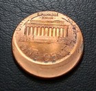 Error Coin Off Center Lincoln Cent   Nice Addition  f97v