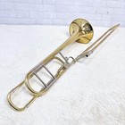 Bach Stradivarius Tenor Bass Trombone Model 42 Used With Case Mouthpiece