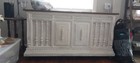 Vintage Style Stereo Cabinet With Radio Record Player 8 Track Tape Player