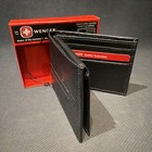Swiss Gear Men s Leather Wallet - Bi-fold Black New In Box