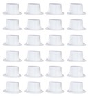  66625 24-piece Plastic Toppers  White 24 Piece