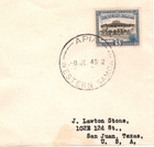 Western Samoa 1949 Fdc Apia Cds Kgvi 5d First Day Cover  samwells-covers yh180