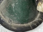 Antique Vintage Cast Iron 12lb Weight Boat Anchor Bell Shaped Green Scale