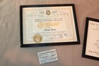 Vintage Diploma New York Building Inspector Certifica Diploma Historic Old Zo