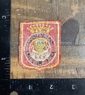 Vintage Pontorson France Coat Of Arms Crest French Travel Souvenir Sew-on Patch