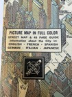 New York City Map 1963 3-d No 40 Hermann Bollmann Picture Story