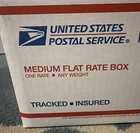 Medium Flat Rate Box Mixed Sports Cards Football Baseball Basketball Soccer  