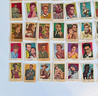 1950s-60s Dutch Gum Cards Premium Lot  100   - Elizabeth Taylor  Tony Curtis
