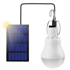 Portable Solar Panel Powered Led Lights Bulb Light Tent Lamp Camping Out indoor