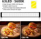 Led Video Lighting Kit With Wand Stick - Photography Studio Light adjustable Tri