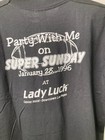 Vintage Lady Luck Casino Hotel Super Bowl Xxx January 1996 Black Xl T-shirt Usa