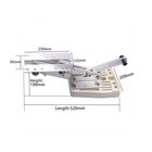 Aluminium Outboard Motor Bracket Mount Heavy Duty Boat Auxiliary 2-stroke