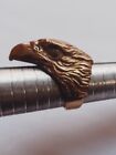 Extremely Rare Ancient Ring Bronze Roman Eagle Symbol Old Authentic Artifact