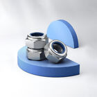 Nylon Insert Hex Lock Nuts A2 Stainless Steel Nylock Hex Nuts M3 M4 M5 M6 M8-m12