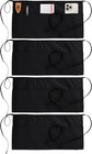 Server Waist Aprons With 3 Pockets Waiter Waitress Short Apron For Men Women