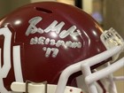 Baker Mayfield Signed Oklahoma Sooners Riddell Mini Helmet Fanatics Hologram