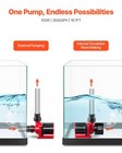 Vevor Aquarium 24v Dc Water Pump With Controller 100w 2642gph Wave Maker Return