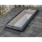 22-1 2 In  X 46-1 2 In  Fixed Curb Mount Polycarbonate Skylight With Frame
