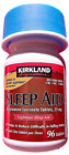 Kirkland Sleep Aid Doxylamine Succinate 25 Mg 96 Tablets Exp 01 2026