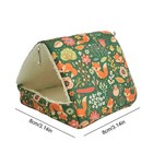 Mini Soft Pet Warm Bed Warm House Small Animal Hedgehog Hamster Rat Hammock Pad