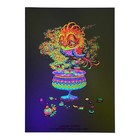 Marq Spusta  spinning Soundly   absinthe  Mini Print