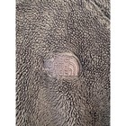The North Face Women s Medium Osito Hooded Fleece Jacket Gray Full Zip Soft Cozy