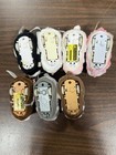 Zhu Zhu Pets White  Pink  Grey  Brown Untested Lot Of 7 A19
