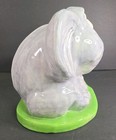 1978 Vintage Ceramic Elephant Planter  fun kitschy hobbiest Piece