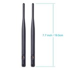 Dual Band Wifi 2 4ghz 5ghz 5 8ghz 6dbi Sma Male Antenna  2-pack  For Wireless   