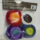 Dimensions Wool Roving Needle Felting 100  Wool 2oz 4 Rolls 12 Colors  new 