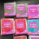 Lot Of 11 New Sculpey Premo Oven-bake Clay 2oz Bars And 1 8oz Bar