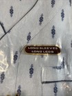 Vintage Hampton Mens Pajama Nos Size Large Long Sleeve Long Pants Light Flannel