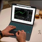 Ipad 13    Pro Wireless Bluetooth Keyboard Case-pink